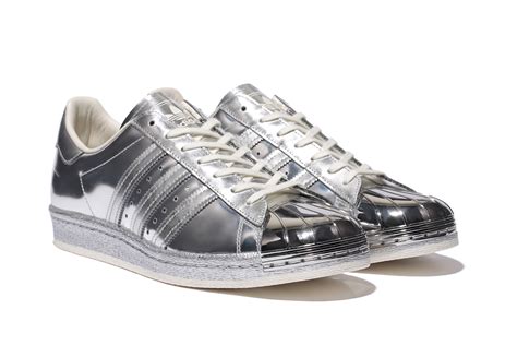 Adidas metallic sneakers